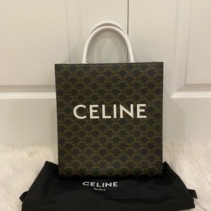 Celine small cabas vertical